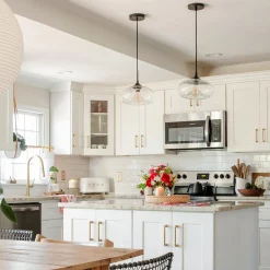 Greenwood Pendant with Clear Glass