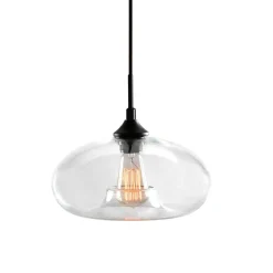 Greenwood Pendant with Clear Glass