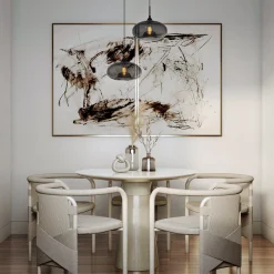 Greenwood Pendant with Mirrored Smoke Glass