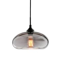 Greenwood Pendant with Mirrored Smoke Glass