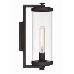 Hamilton Outdoor Wall Light, Matte Black