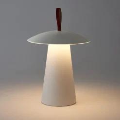 Hugo Indoor/Outdoor Portable LED Lamp, Matte White