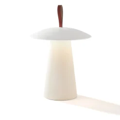 Hugo Indoor/Outdoor Portable LED Lamp, Matte White