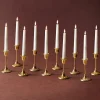 Infinity Wick White 7" Taper Candles Set of 10