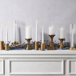 Infinity Wick White 11" Taper Candles, Set of 4