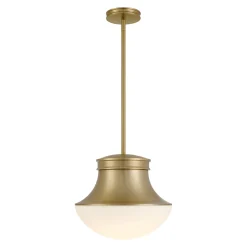 Jayden Pendant, Aged Brass