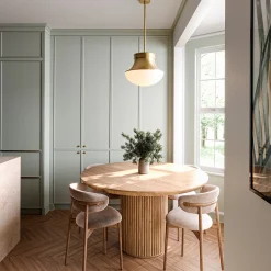 Jayden Pendant, Aged Brass