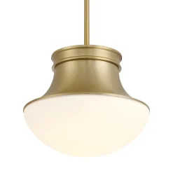 Jayden Pendant, Aged Brass