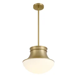 Jayden Pendant, Aged Brass