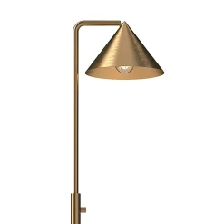 Juno Floor Lamp, Brushed Brass