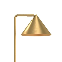 Juno Table Lamp, Brushed Brass