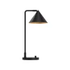 Juno Table Lamp, Matte Black