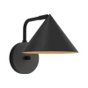 Juno Wall Sconce, Matte Black