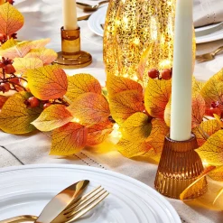 Lucida Reversible Amber Candle Holders, Set of 4