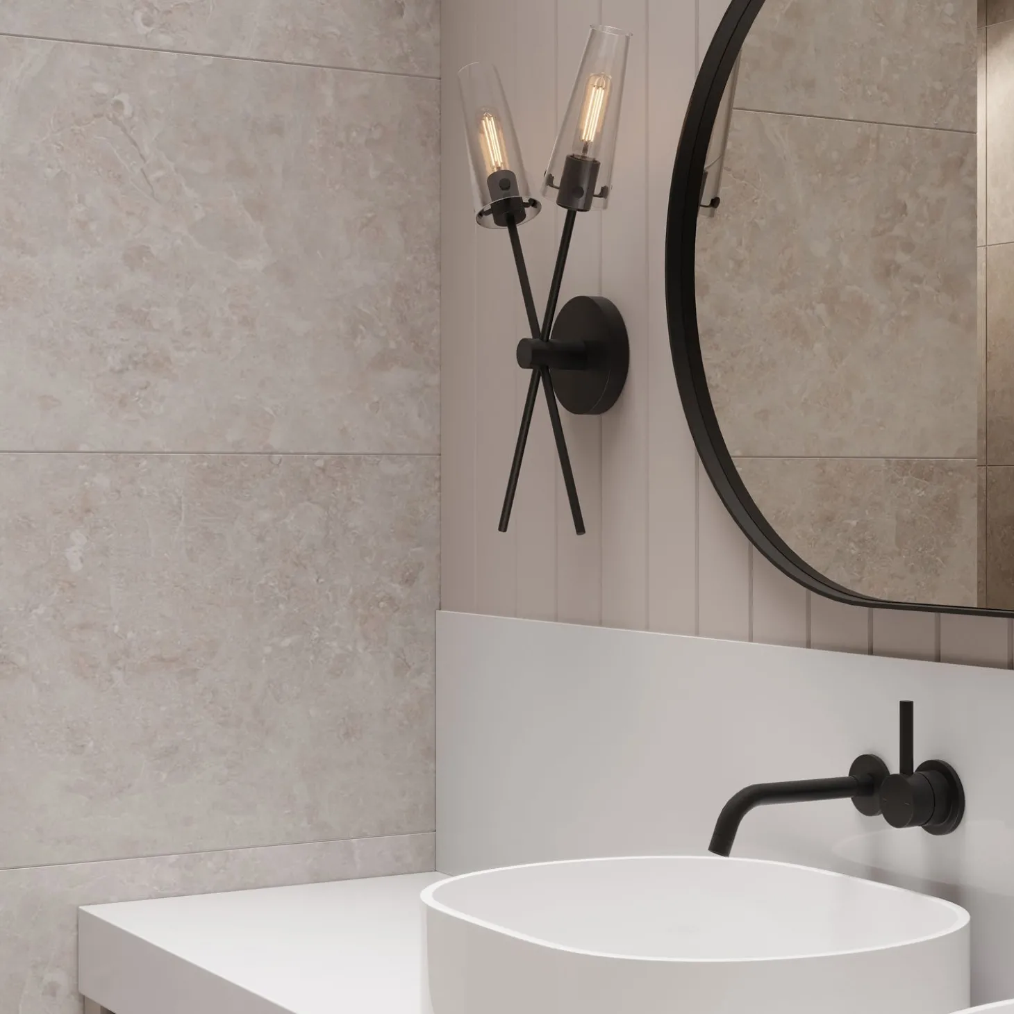 Mason 2 Light Wall Sconce