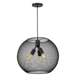 Open Box Bergen Globe Pendant, Matte Black