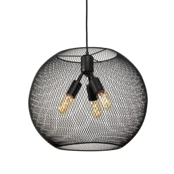 Open Box Bergen Globe Pendant, Matte Black
