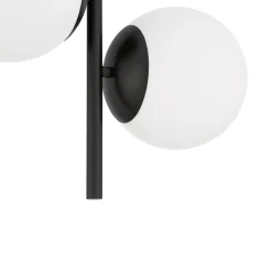 Open Box Castell 2 Globe LED Pendant, Matte Black