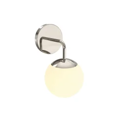Open Box Castell Single Globe LED Vanity Light, Chrome