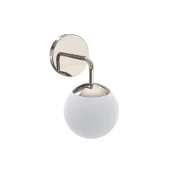 Open Box Castell Single Globe LED Vanity Light, Chrome