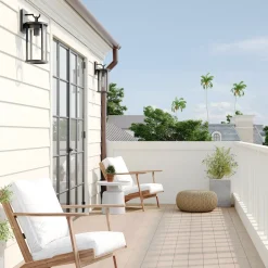 Open Box Cyrus Outdoor Wall Light, Medium