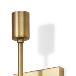 Open Box Prospect 2 Light Wall Sconce, Aged Brass