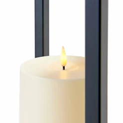 Open Box Ryder Solar Flameless Lantern, Medium