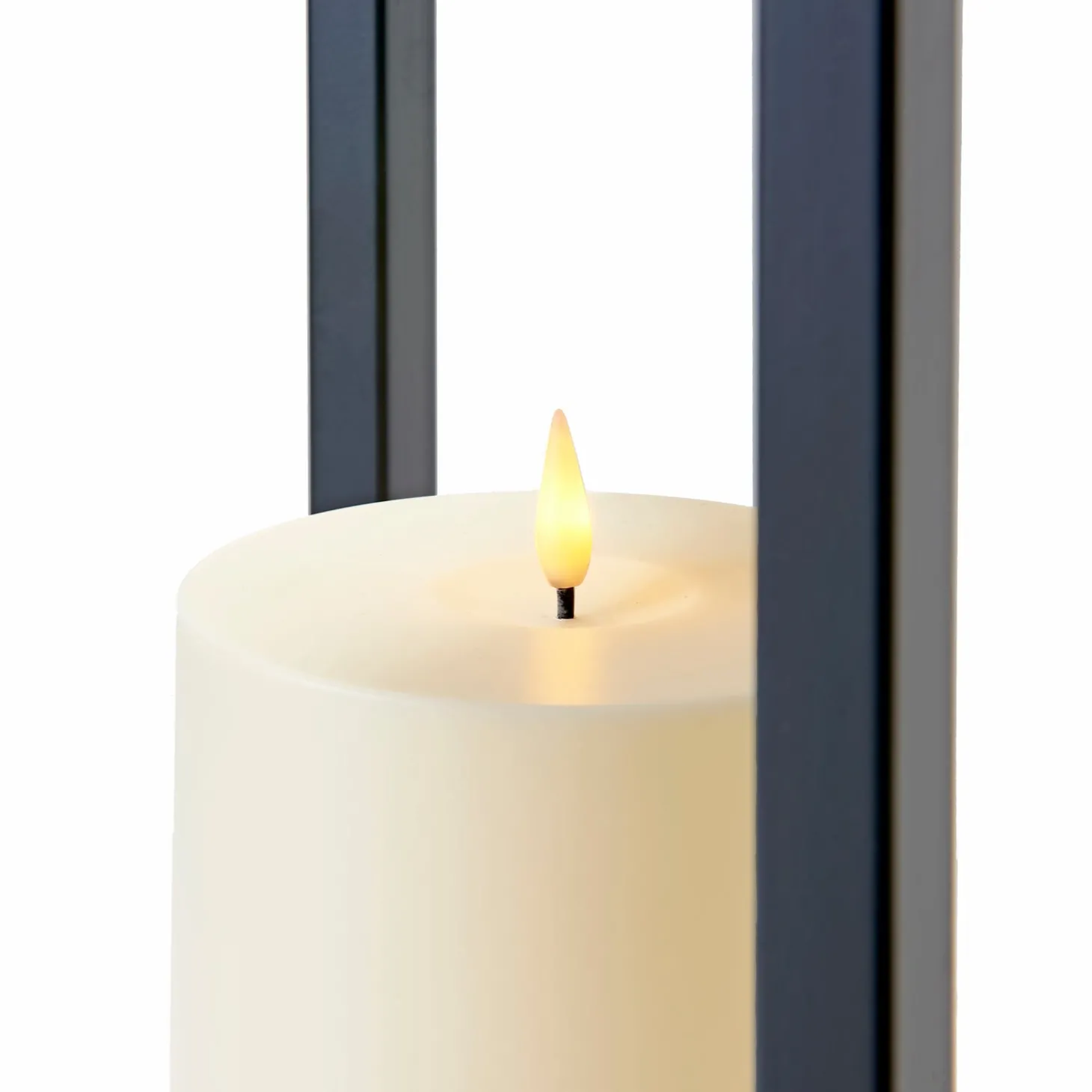 Open Box Ryder Solar Flameless Lantern, Medium