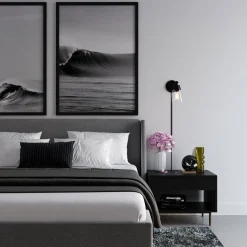 Owen Adjustable Plug-In Wall Sconce, Matte Black