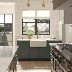 Owen Adjustable Two Arm Wall Light, Satin Brass