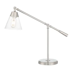 Owen Table Lamp, Polished Nickel
