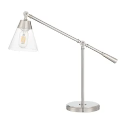 Owen Table Lamp, Polished Nickel