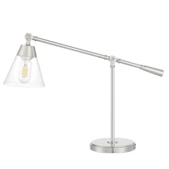 Owen Table Lamp, Polished Nickel
