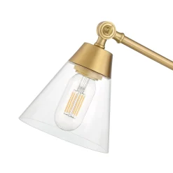 Owen Table Lamp, Satin Brass