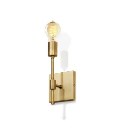 Prospect Wall Sconce, Aged Brass