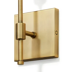 Prospect Wall Sconce, Aged Brass