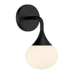 Talia LED Wall Sconce, Matte Black