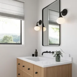 Talia LED Wall Sconce, Matte Black