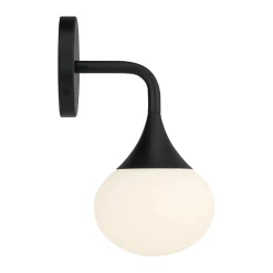 Talia LED Wall Sconce, Matte Black