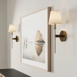 Taylor Wall Sconce, Aged Brass