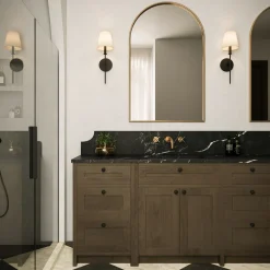 Taylor Wall Sconce, Matte Black