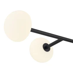 Vince 4 Light Linear LED Pendant, Matte Black