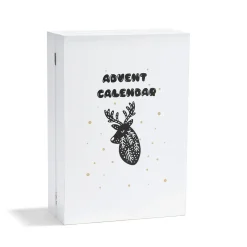 Winter Wonderland Pre-Lit LED Fold Out Wooden Advent Calendar with Drawers